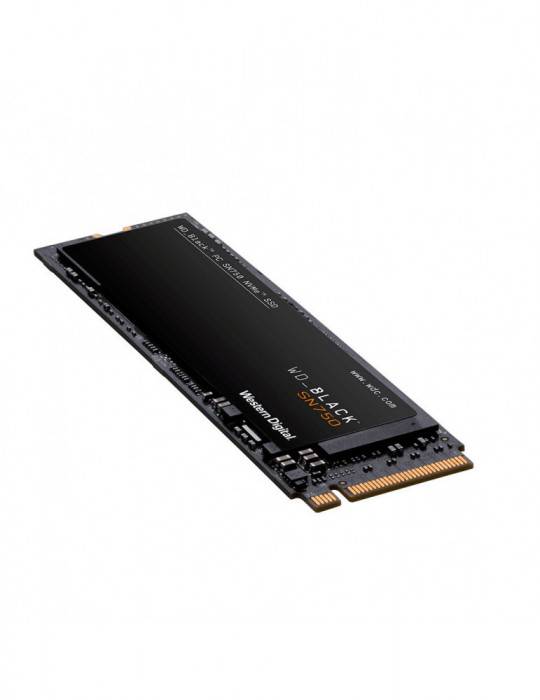 UNIDAD SSD WD BLACK 500GB SN750 NVME WDS500G3X0C
