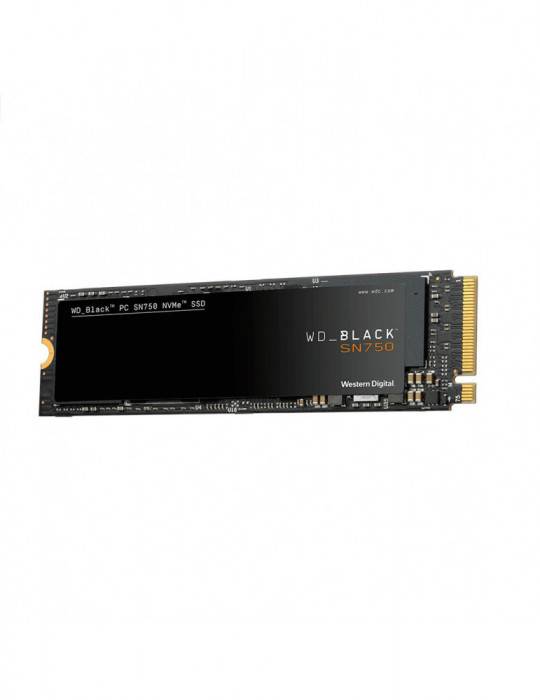 UNIDAD SSD WD BLACK 500GB SN750 NVME WDS500G3X0C
