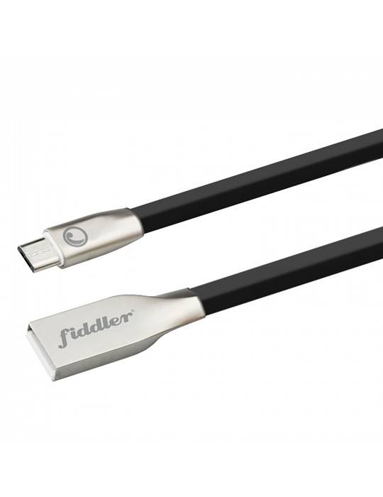 Cable Micro-USB a USB 2.0A Fiddler, Blanco