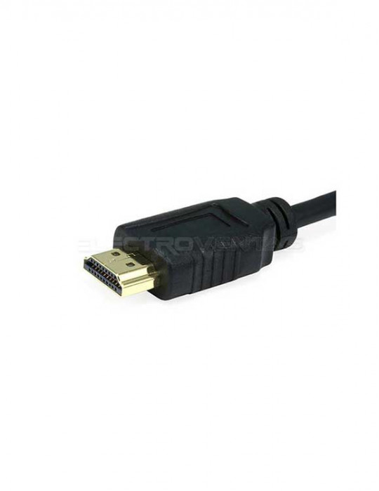 CABLE MICRO HDMI A HDMI 1,8M. M/M, V1.3, CONEC. BAÑADOS EN ORO