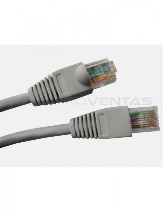 CABLE PATCH UTP 10 MTS CAT5E MARFIL CCA 26AWG