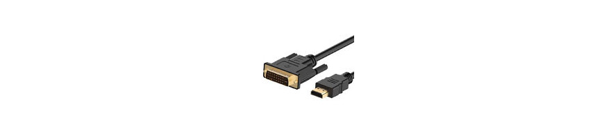 CABLES HDMI A DVI-D