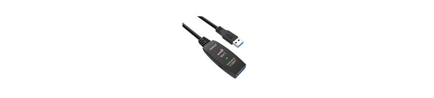 CABLES USB 3.0 A-A ACTIVOS