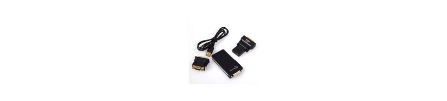 CONVERSOR USB 2.0 A DVI/VGA/HDMI